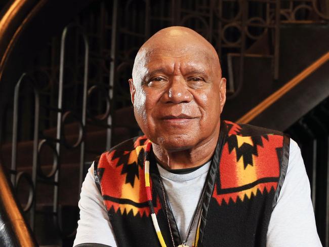 06/08/19 Australian singer-songwriter Archie Roach in Melbourne ahead of the National Indigenous Music Awards in Darwin. Aaron Francis/The Australian