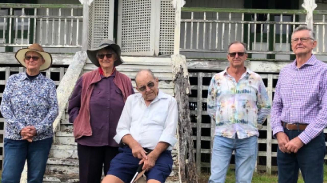 Members of the Stewart family, who sold their historic farm land at Pimpama on the northern Gold Coast to the council for $12m.