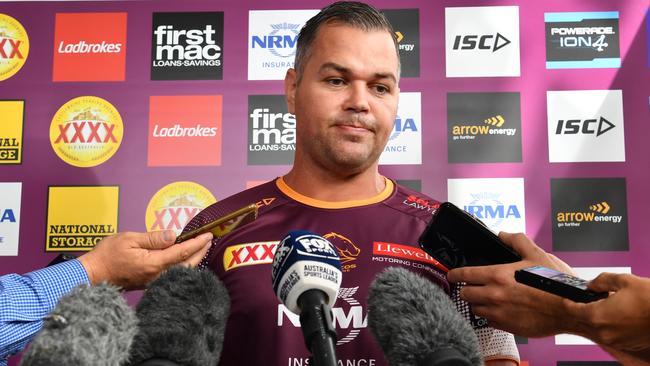 Seibold passed up the chance to stir the pot this week. Image: AAP Image/Darren England