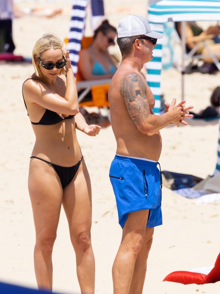 Jade and Michael having fun at the beach. Picture: MatrixPictures