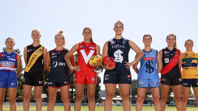 SANFLW Season Launch 2024 . Picture: David Mariuz / SANFL