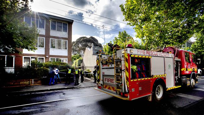 Fire crews have been called to a unit fire in St Albans. File photo.