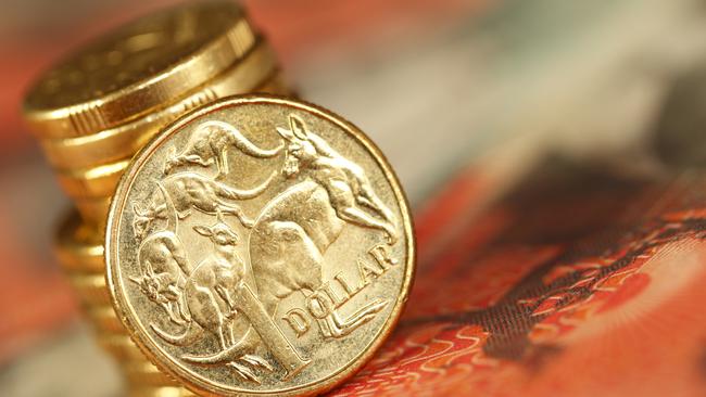 The Australian dollar could 80 US cents. Picture: istock