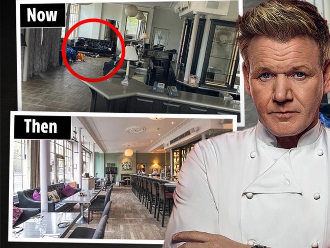 Pictures of Ramsay’s pub in London. Picture credit: Andrew Styczynski/The Sun