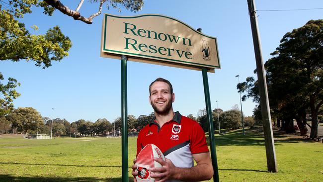 St George Illawarra star Jason Nightingale is the last remaining member of the Dragons' 2010 premiership team and will retire at the end of the 2018 season. Picture: Toby Zerna