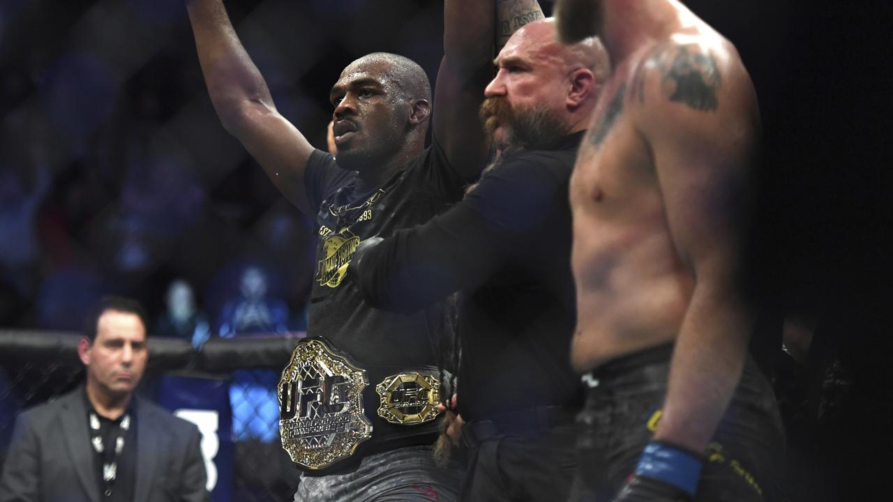 Jon Jones has that belt back. 