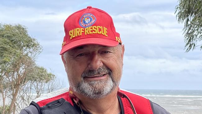 Warren Cook is a life saver with the Inverloch Surf Life Saving Club.