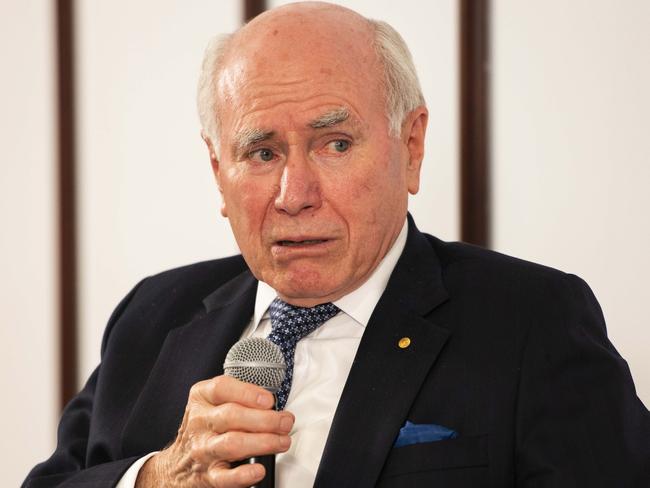 Former Prime Minister John Howard speaks at the Canberra Writers Festival. Picture: Rohan Thomson