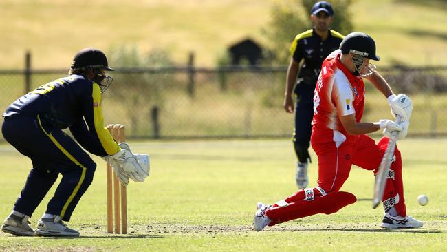 VSDCA: Preston’s Sam Tolley in action. Picture: Stuart Milligan