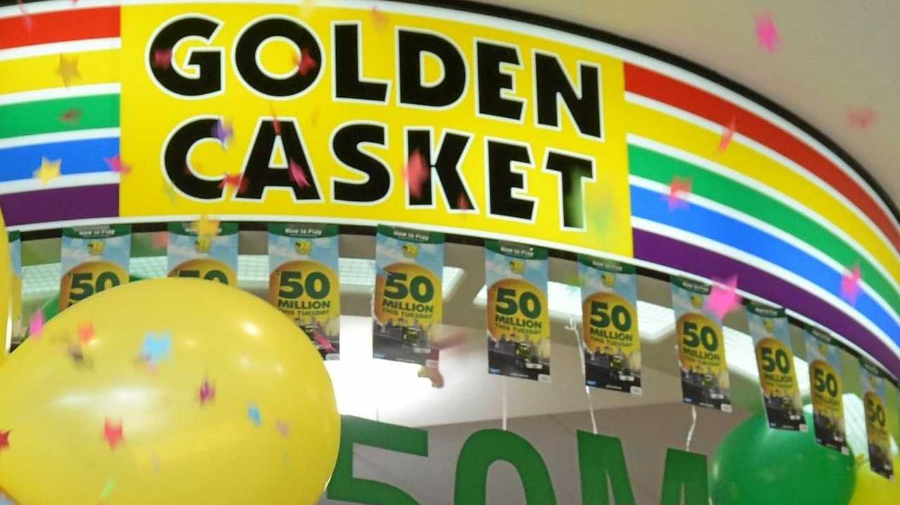 Golden casket shop lotto