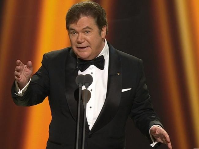 Daryl Somers presents the Gold Logie in 2023. Picture: Channel 7