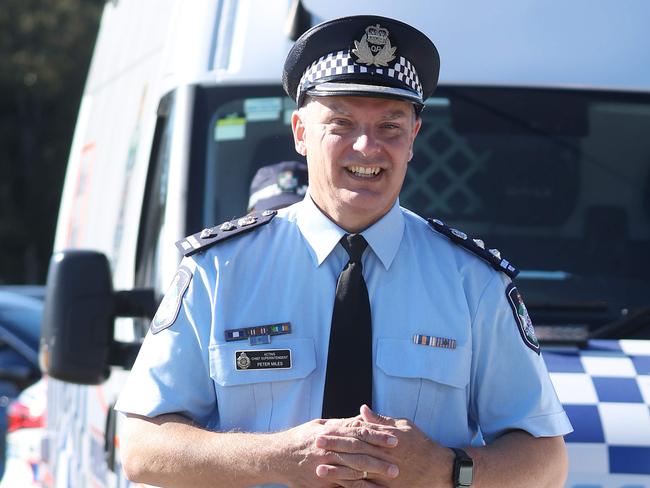 Acting Chief Superintendant Peter Miles. Picture: Annette Dew.