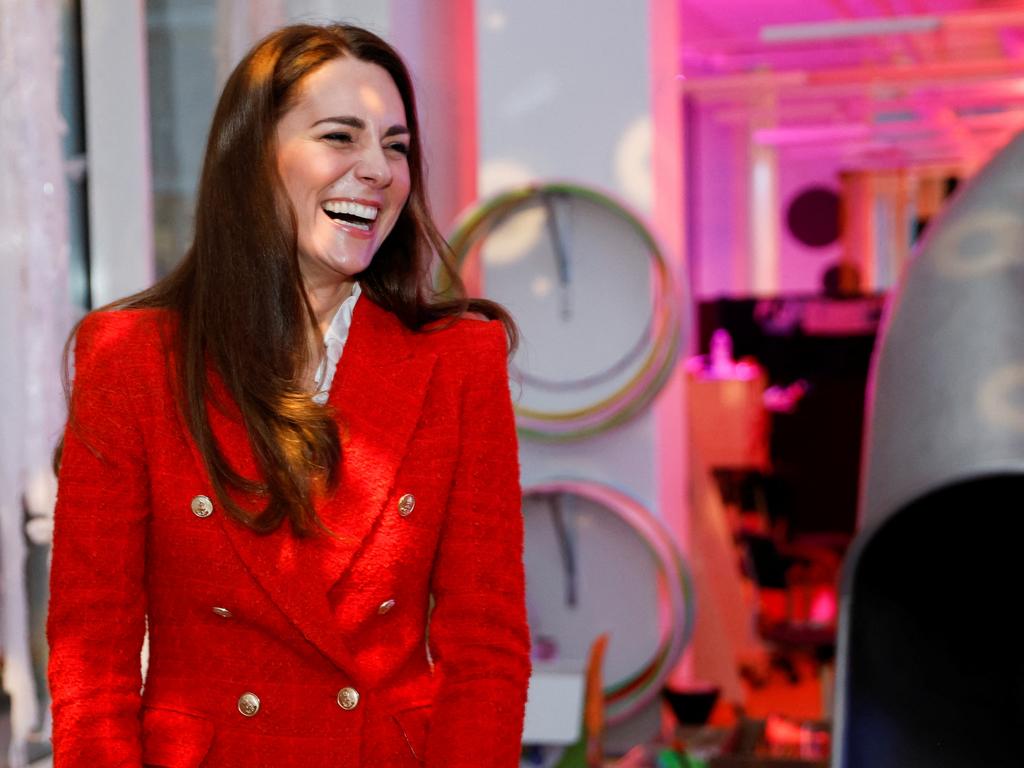 She visited the LEGO Foundation PlayLab in Copenhagen. Picture: Getty Images