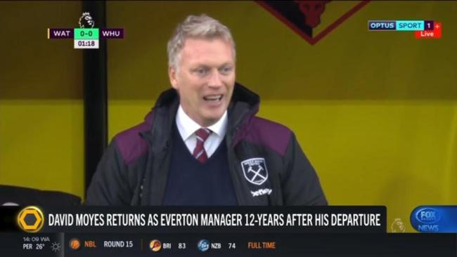 Moyes returns as Everton manager