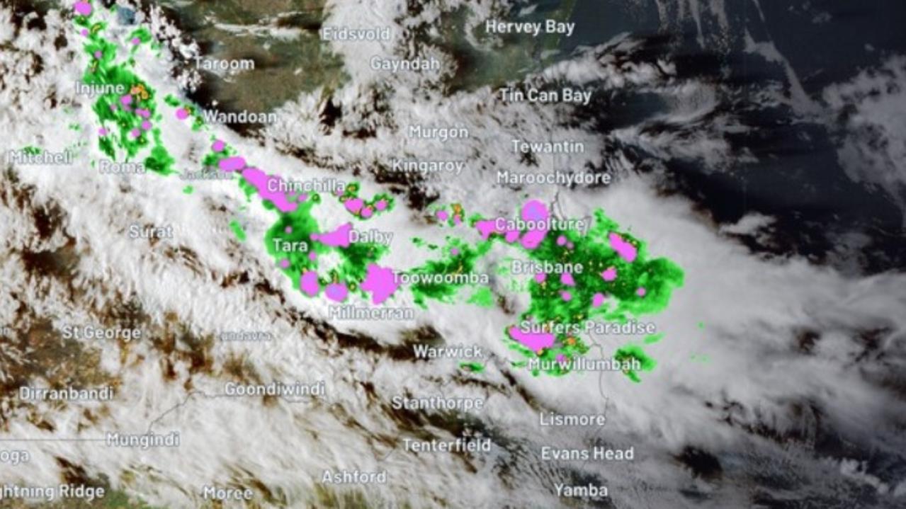 Town hit with 86mm of rain in an hour