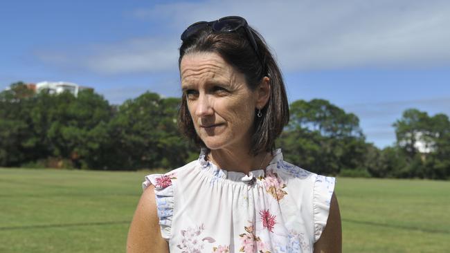 Athletics community leader Nicola Johnstone. The athletics community and Northern Storm Football Club are opposed to a plan to situate a Regional Athletics Centre at York St, Coffs Harbour. Photo: Tim Jarrett