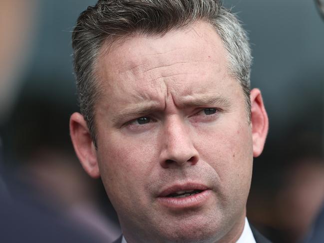 SYDNEY, AUSTRALIA - DECEMBER 07: Trainer Adrian Bott looks on after Tim Clark riding Shangri La Spring wins Race 5 Canadian Club during Sydney Racing at Rosehill Gardens on December 07, 2024 in Sydney, Australia. (Photo by Jeremy Ng/Getty Images)