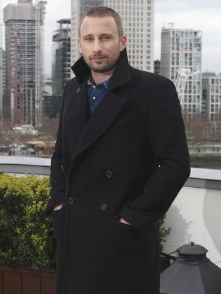 Matthias Schoenaerts, snug as a bug. Picture: AP