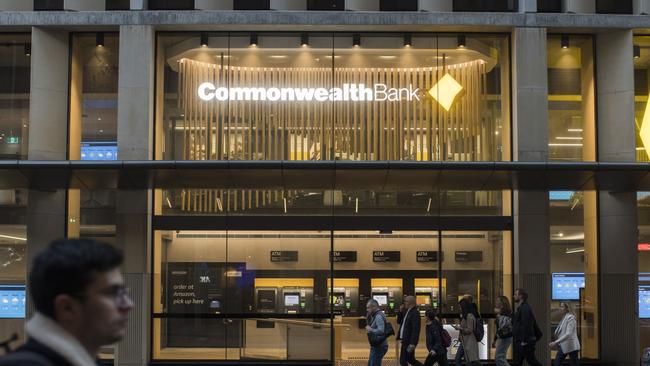 A CBA branch in Sydney. Picture: Bloomberg