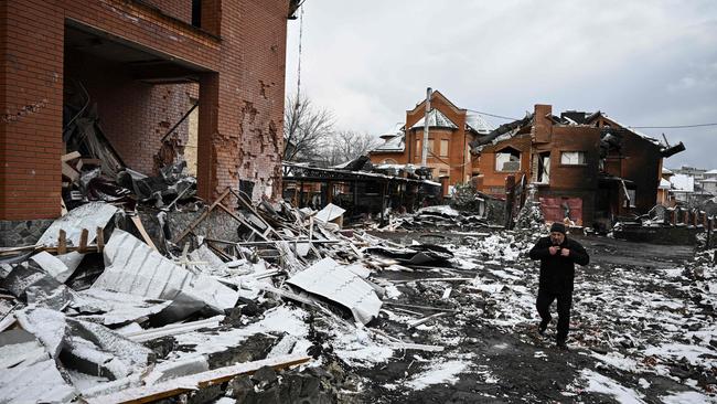 Ukrainian children are among the fatalities. Picture: Aris Messinis/AFP