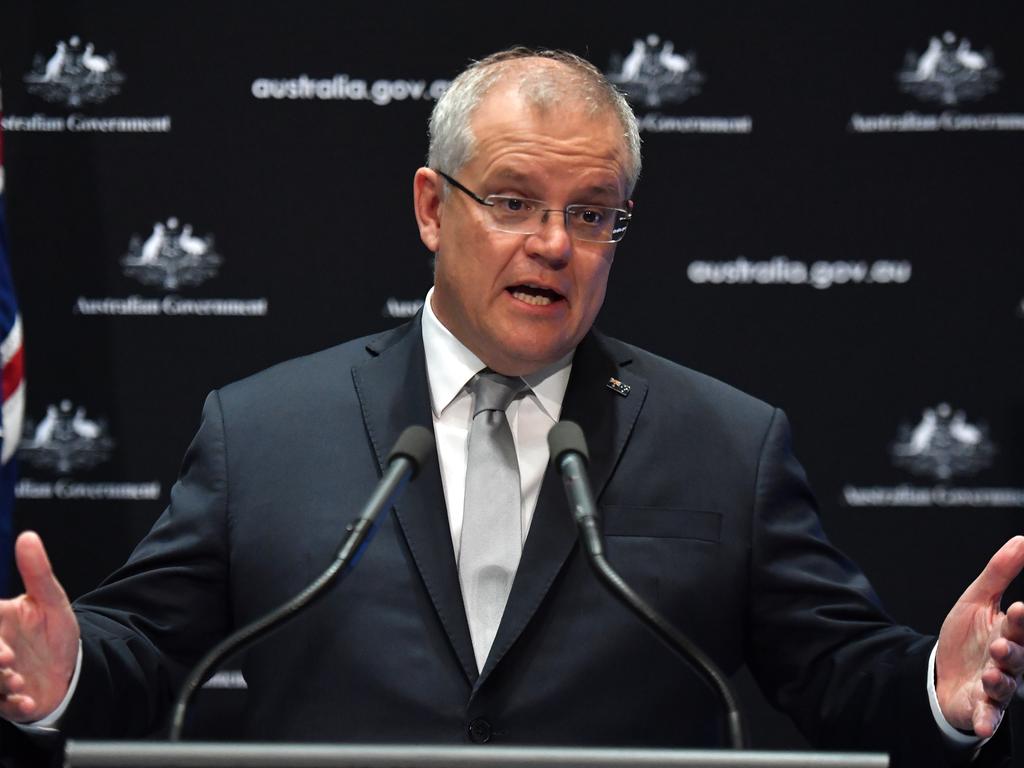 Scott Morrison described warned against the ‘appalling behaviour’ by employers. Picture: Mick Tsikas/AAP