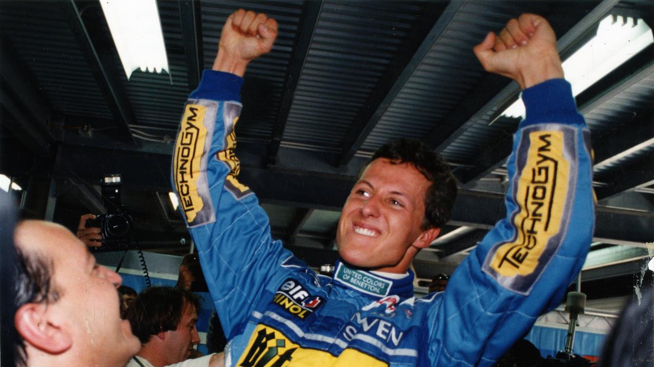 Thirty years ago, Michael Schumacher won his first world championship in Australia in a moment of high controversy.