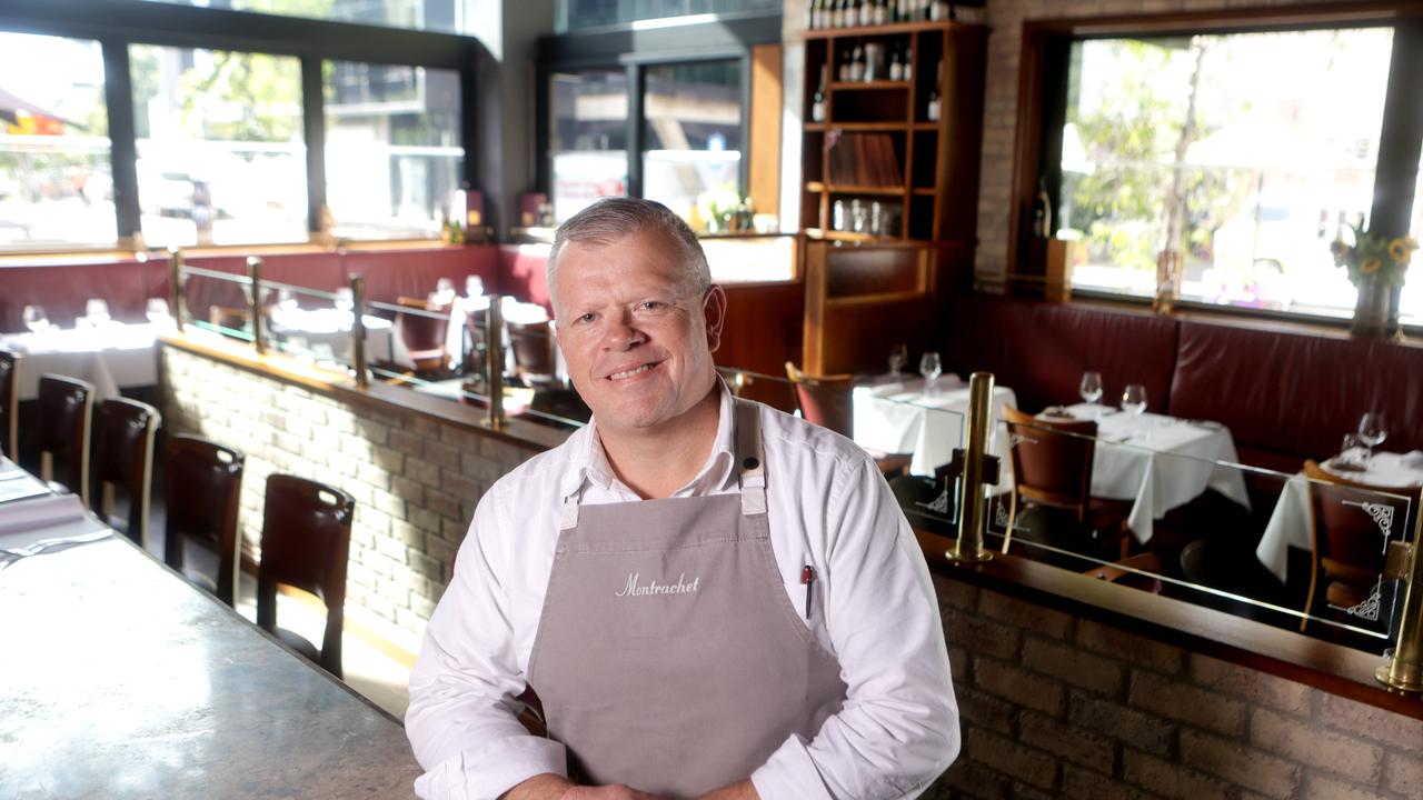 Shannon Kellam, the owner of BCN Event Group which collapsed, in his restaurant Montrachet, Bowen Hills, on Thursday 20th June 2024 – Photo Steve Pohlner