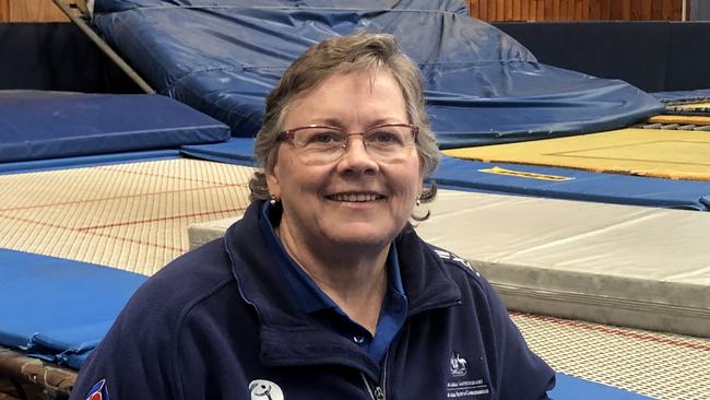 Trampolining coach Kerry Smyth.