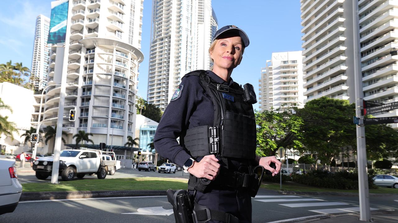 Senior Sergeant Angelique Maloney always knew she wanted to be a police officer. Picture: Glenn Hampson