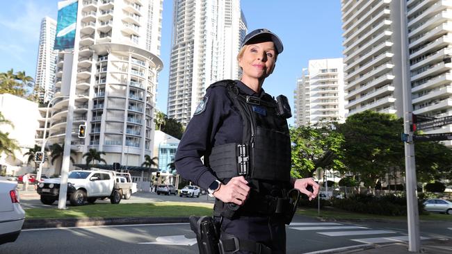 Senior Sergeant Angelique Maloney always knew she wanted to be a police officer. Picture: Glenn Hampson