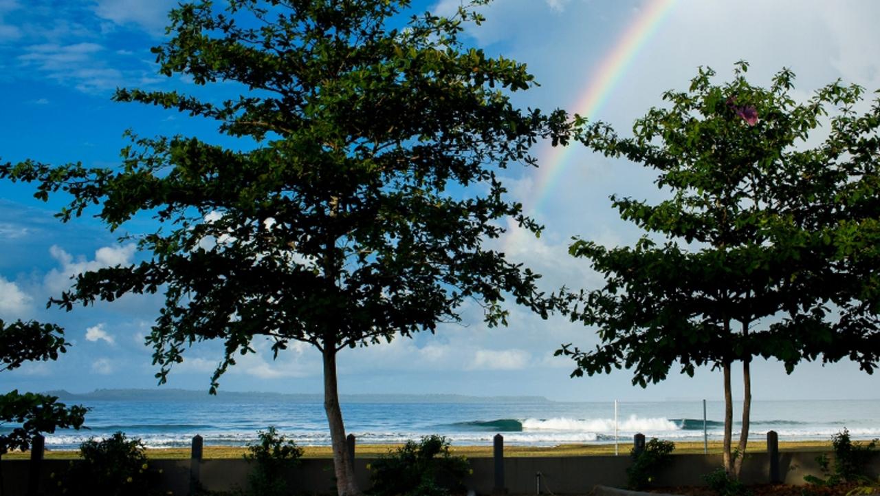 Simeulue Moon Beach Resort in Lantik, Aceh was the accommodation venue Noosa man Bodhi Mani Risby-Jones was staying at until his drunken rampage landed him in jail. Picture: Supplied