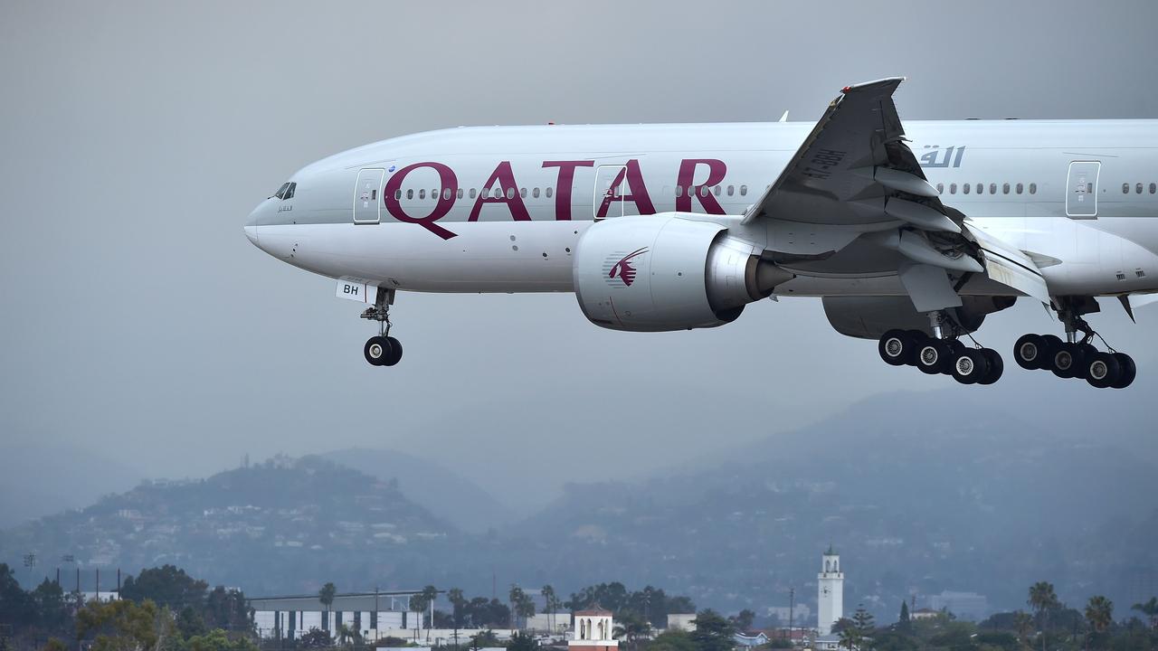 Qatar Airways has been blocked from adding more flights to Australia. Picture: AFP PHOTO / FREDERIC J. BROWN