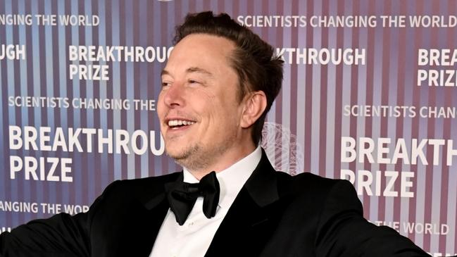 LOS ANGELES, CALIFORNIA - APRIL 13: Elon Musk attends the 10th Breakthrough Prize Ceremony at the Academy of Motion Picture Arts and Sciences on April 13, 2024 in Los Angeles, California. (Photo by Jon Kopaloff/Getty Images for Breakthrough Prize)