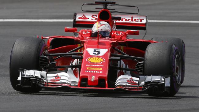 Ferrari driver Sebastian Vettel of Germany.