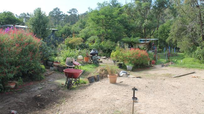 The vacant land for Lettie Pope's rebuild. Picture: Tom McGann