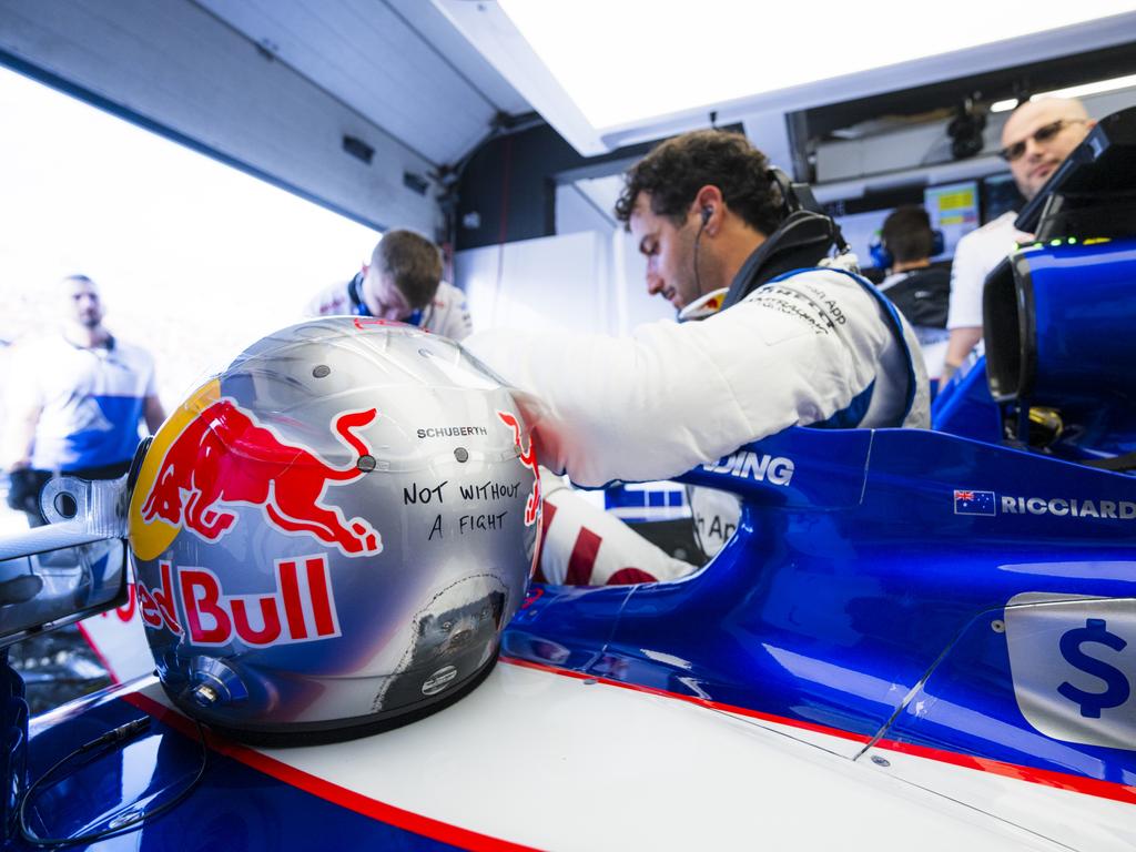 Daniel Ricciardo was left frustrated during qualifying. Picture: Rudy Carezzevoli/Getty Images