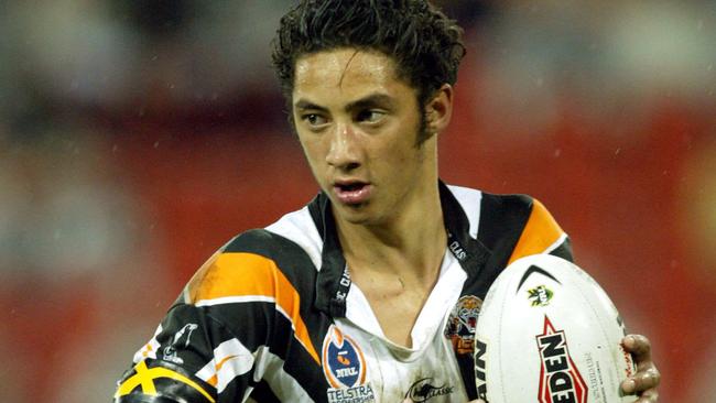 Benji Marshall during his debut season in 2003. Pic David Kapernick.