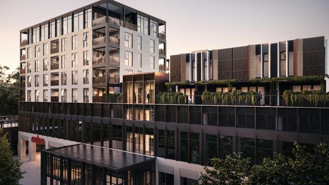 Artist's impression of the $120m COMO development at Norwood. Picture: Supplied by Australasian Property Developments