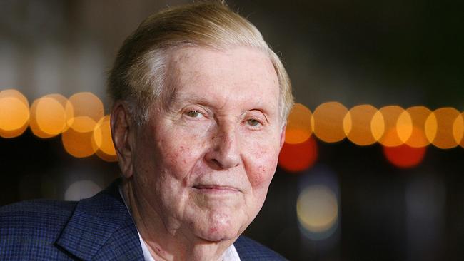 Sumner Redstone has died at 97. Picture: Getty Images