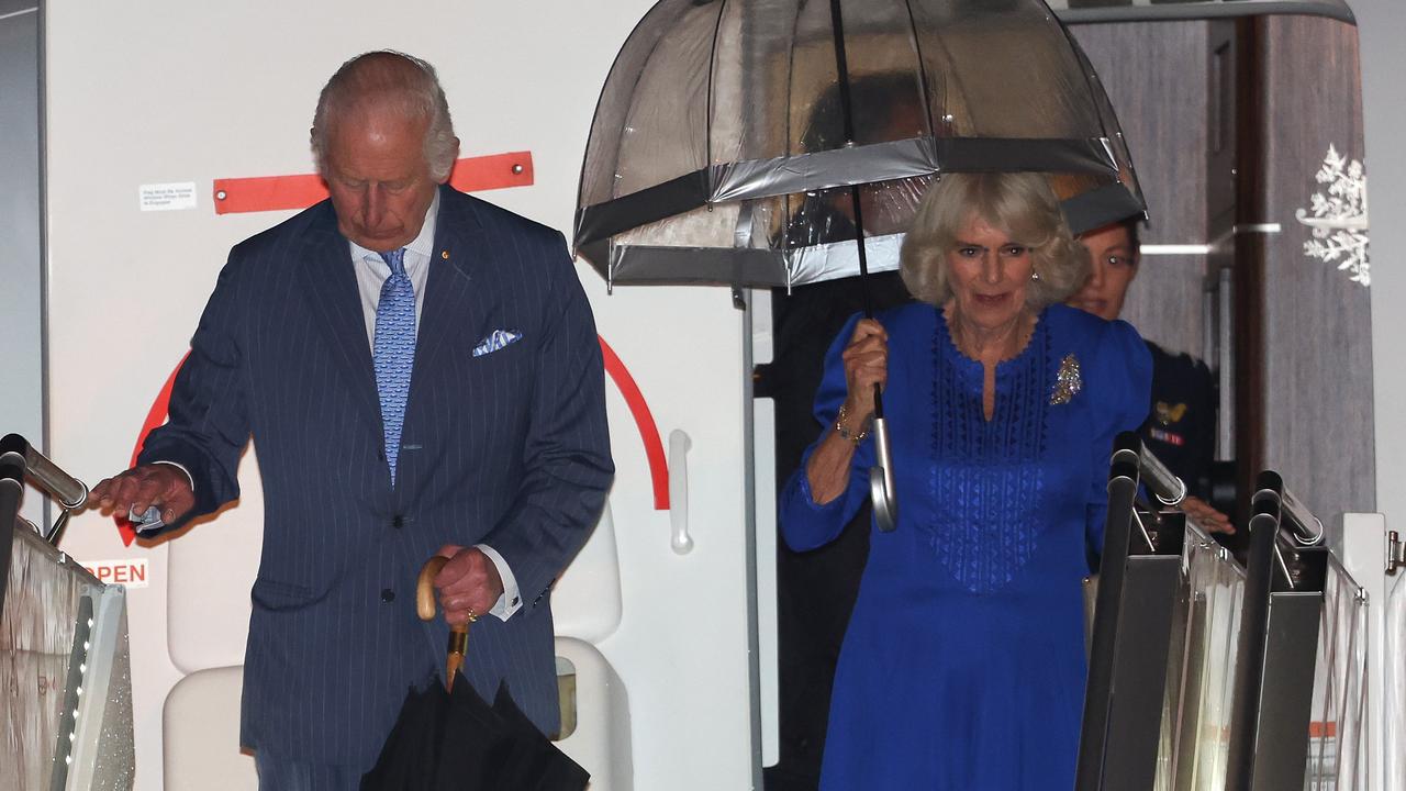 Charles and Camilla touch down in Sydney