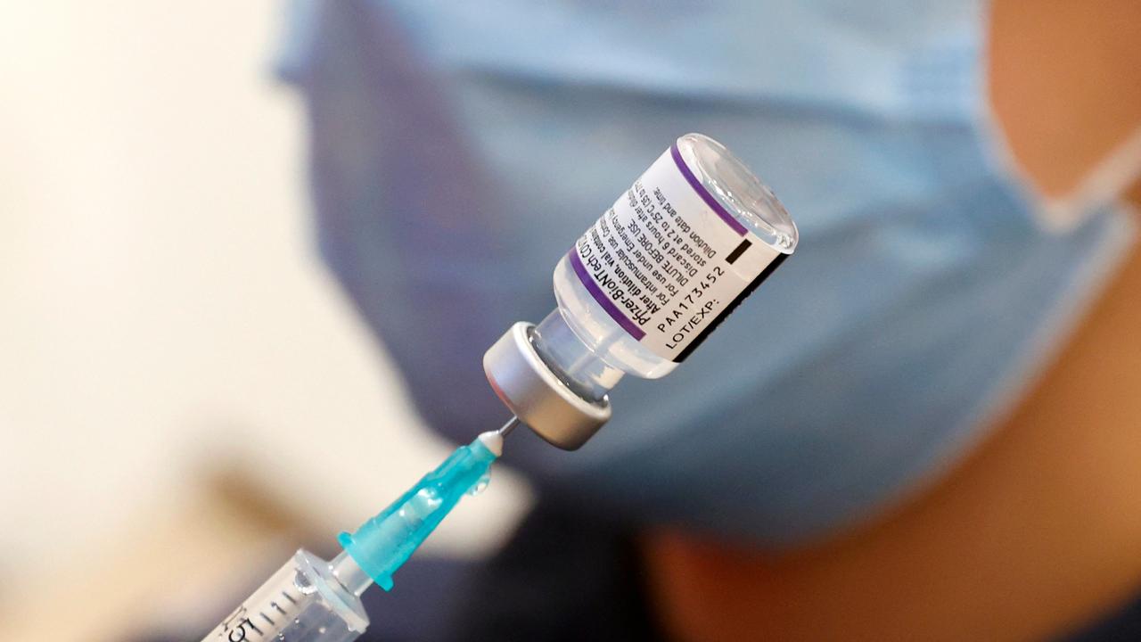 The Israeli study found groups given a fourth vaccine dose showed a ‘slightly higher’ increase in antibodies than after the third shot — but still not enough to prevent Omicron. Picture: Jack Guez/AFP