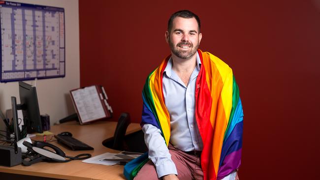 Australia's first gay, indigenous parliamentarian, Chansey Paech.