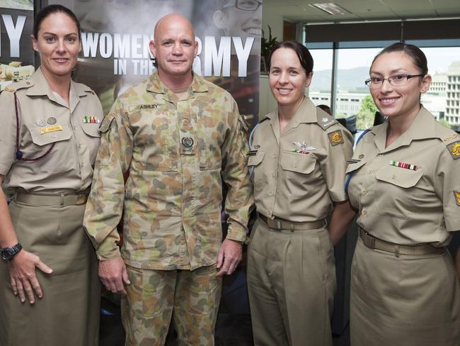 The directive from top brass is to bring the proportion of women in the Australian Army up to 25 per cent. Picture: Lauren Black