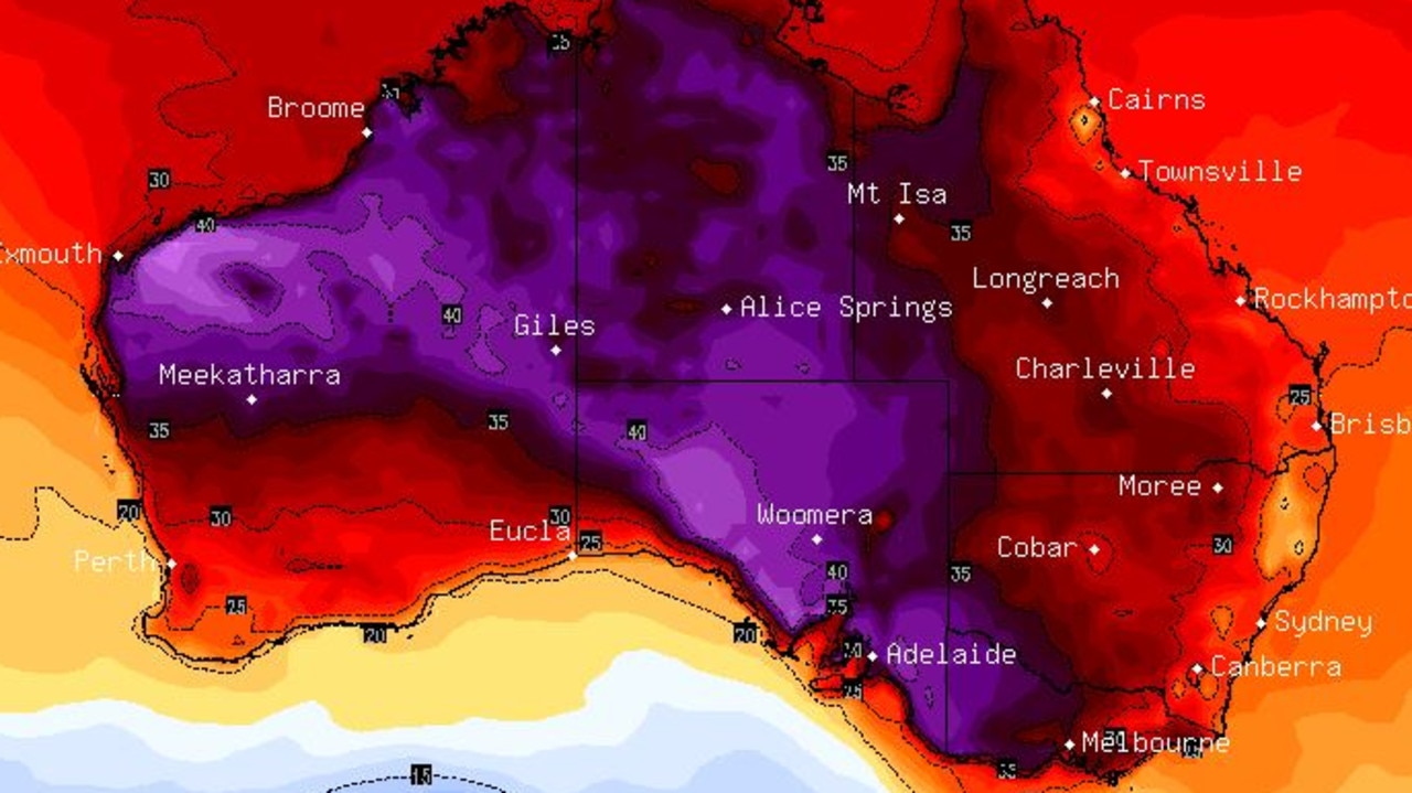 Melbourne, Adelaide, Hobart weather: Health warnings as heat ...