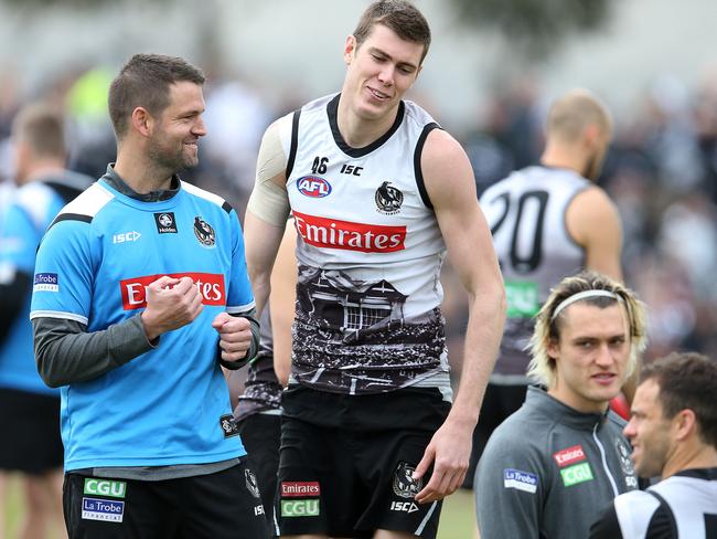 Jared Rivers during his role at Collingwood.