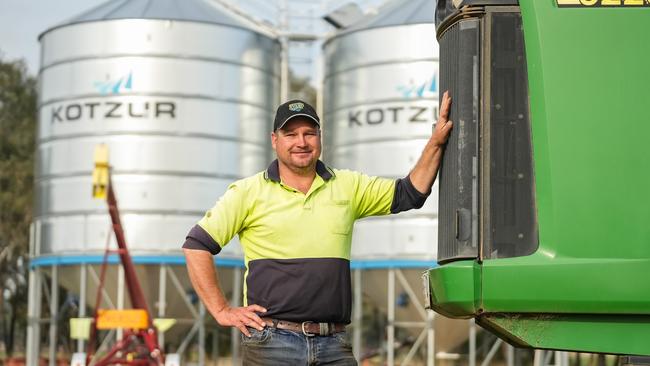 Brocklesby NSW, AUSTRALIA - Daily Telegraph - April 11th, 2023:Justin Everitt farmer from Brocklesby NSW.Grain producers are looking forward to politics being taken out of their industry and some producers are already beginning to think about increasing the size of their barley crops now that China appears to be open for business once moreBYLINE -  Simon Dallinger