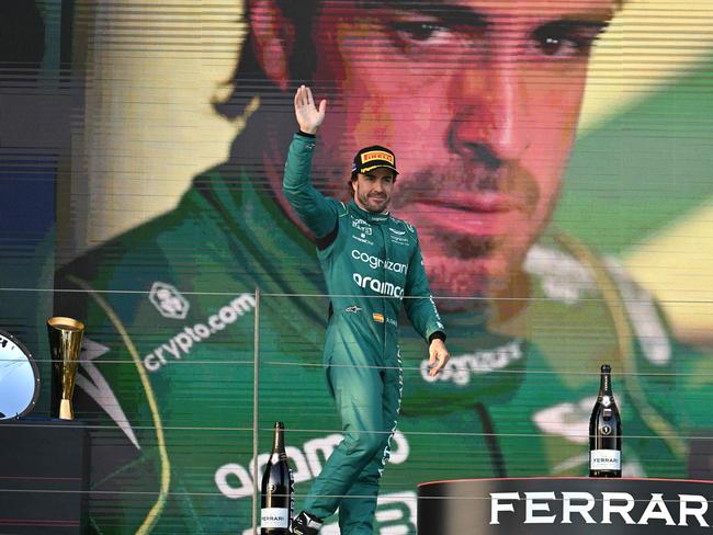 Aston Martin's Spanish driver Fernando Alonso is not ready to retire just yet. Picture: AFP