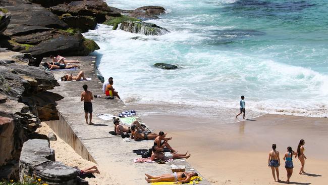 The Beachwatch website advised a poor rating meant there was a presence of significant sources of faecal contamination and extra care should be taken to avoid swimming. Picture: NewsWire / Gaye Gerard