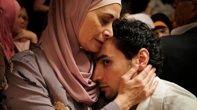 Darina Al Joundi and Adam Bacri in a scene from Slam.