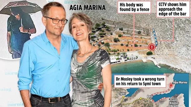 Michael Mosley was found 80m from help.